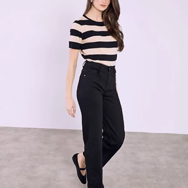 Τζιν wide leg με βαμβάκι SQ1796.1542+1