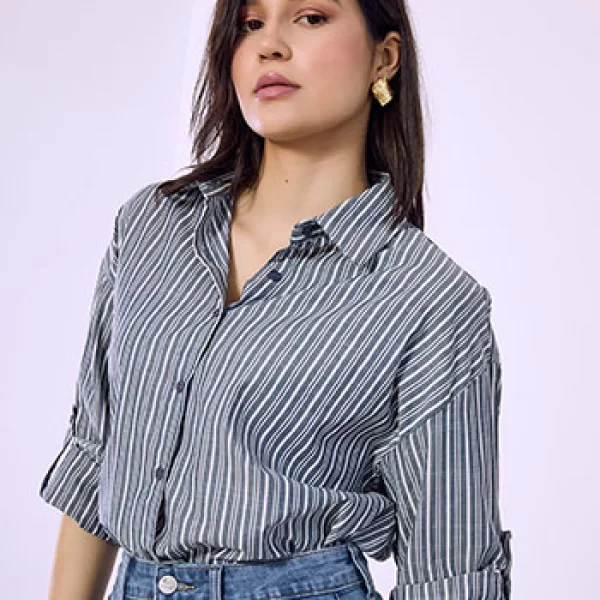 Celestino Πουκάμισο βαμβακερό ριγέ SQ7591.3026+3