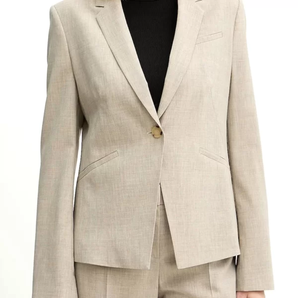 BOSS ΣΑΚΑΚΙ ΜΑΛΛΙΝΟ JIA9 ΜΠΕΖ-ΓΚΡΙ