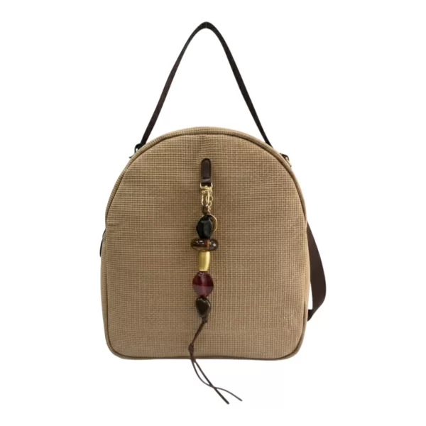 FRNC FRANCESCO Τσάντα Γυναικεία Πλάτης-Backpack 5563 BG Μπέζ