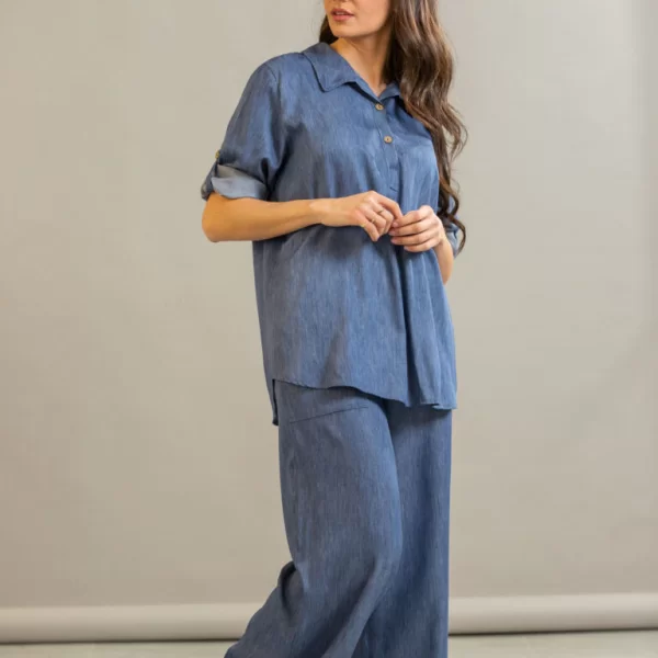 ΠΟΥΚΑΜΙΣΑ ΜΕ ΓΥΡΙΣΤΑ ΜΑΝΙΚΙΑ Μπλε