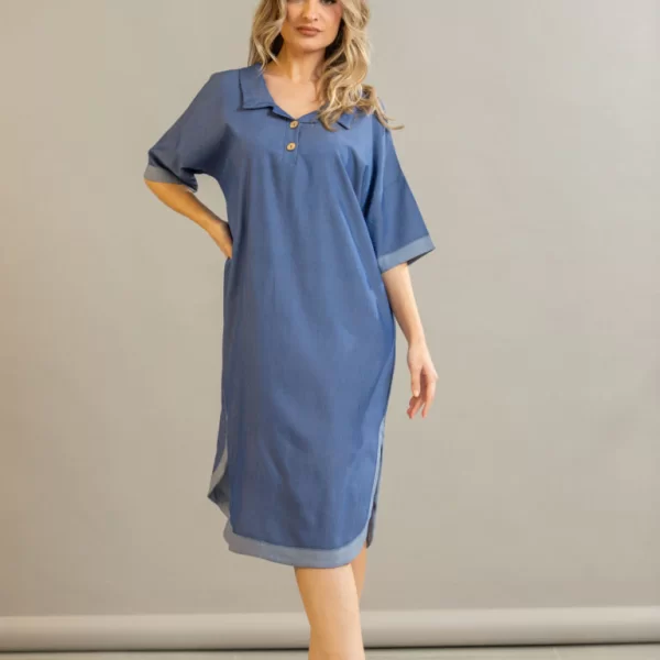 ΦΟΡΕΜΑ ΜΑΚΡΥ ΜΕ ΓΙΑΚΑ ΚΑΙ ΑΝΟΙΓΜΑΤΑ Τζιν