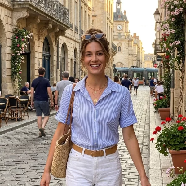 ΠΟΥΚΑΜΙΣΟ ΡΙΓΕ ΜΕ ΓΥΡΙΣΤΟ ΜΑΝΙΚΙ Μπλε