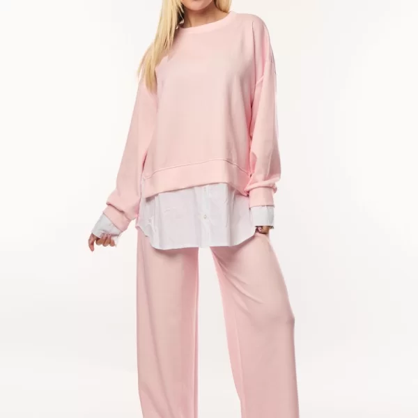 ΣΕΤ ΜΠΛΟΥΖΑ & ΠΑΝΤΕΛΟΝΑ Ροζ