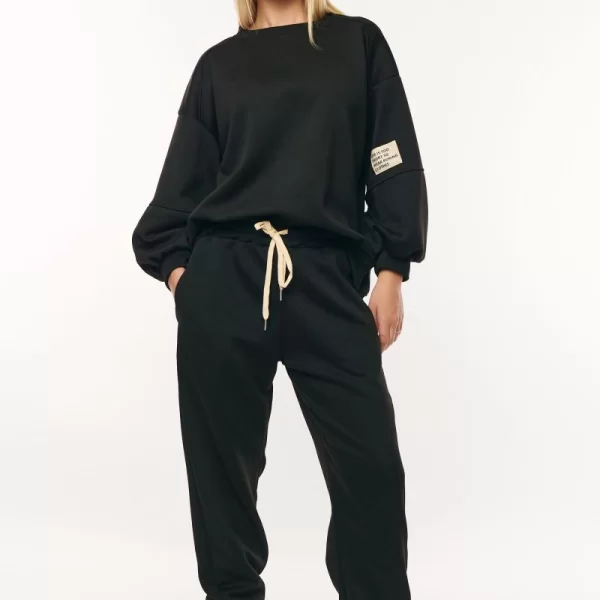 ΣΕΤ ΜΠΛΟΥΖΑ & ΠΑΝΤΕΛΟΝΑ Μαύρο