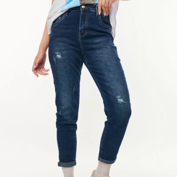 ΠΑΝΤΕΛΟΝΙ ΤΖΙΝ ΕΛΑΣΤΙΚΟ Μπλε