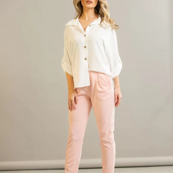 DRESS UP ΠΟΥΚΑΜΙΣΟ ΜΕ ΓΥΡΙΣΤΟ ΜΑΝΙΚΙ Άσπρο