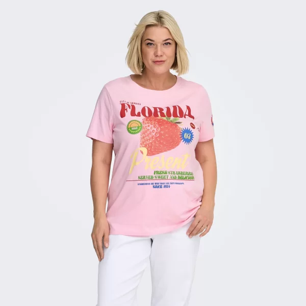 ONLY Carmakoma Μπλούζα t-shirt Carbolette