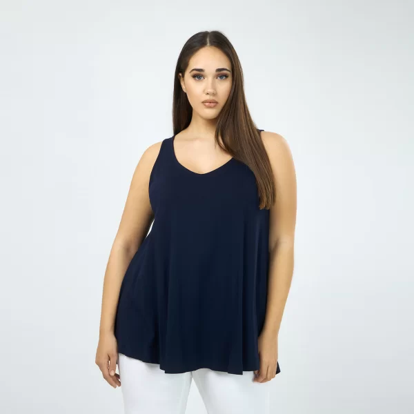 Basic μπλούζα με στρογγυλάδα