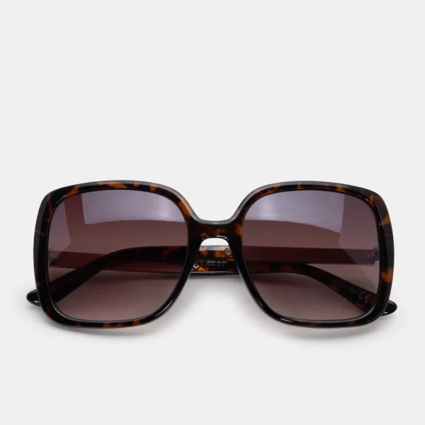 Γυαλία Ηλιού Oversized - Animal Print