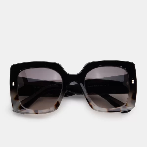 Γυαλία Ηλιού Oversized - Animal Print-Μπεζ