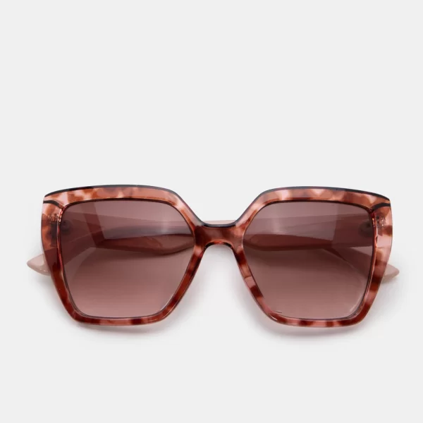 Γυαλία Ηλιού Oversized - Ροζ