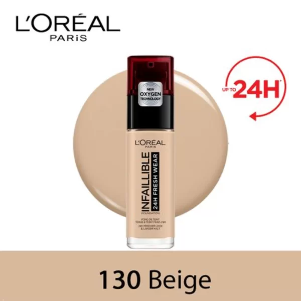 L'Oreal Paris & More - LOreal Paris Infallible 24hr Freshwear Liquid Foundation 130