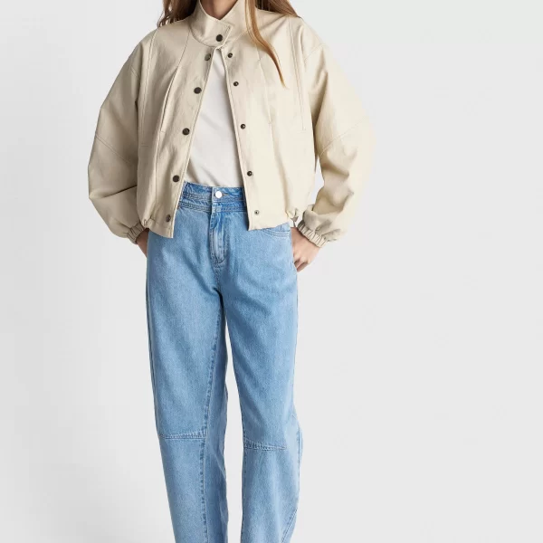 Μπουφάν bomber δερματίνη - 5206179077194