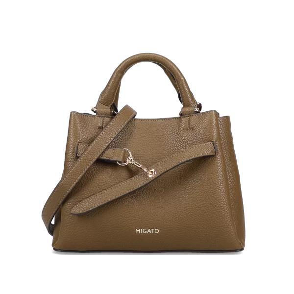 Χακί τσάντα χειρός