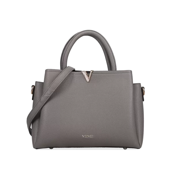 Γκρι τσάντα χειρός