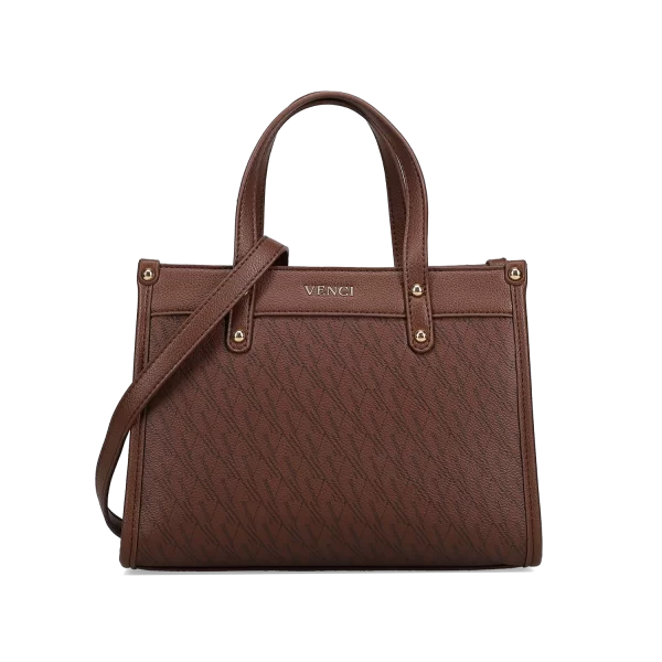 Καφέ τσάντα χειρός