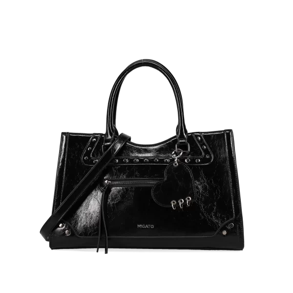 Μαύρη τσάντα χειρός