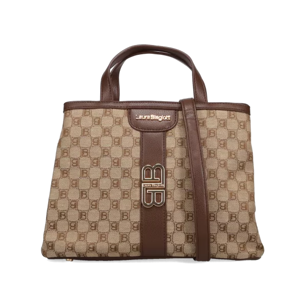 Καφέ τσάντα χειρός