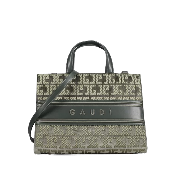 Χακί τσάντα χειρός