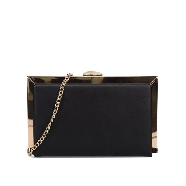 Μαύρο clutch τσαντάκι