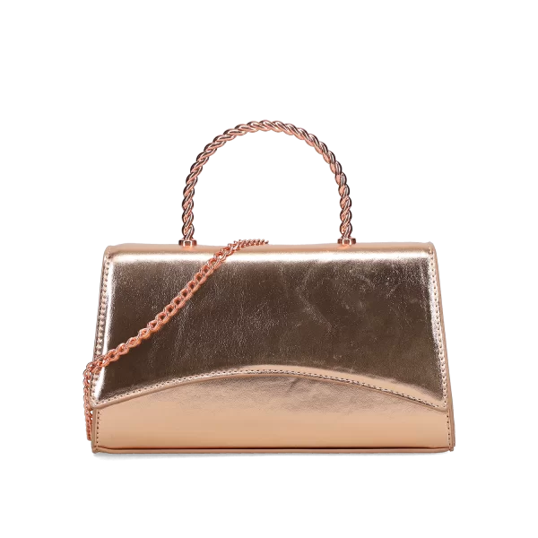 Ροζ χρυσό τσαντάκι χειρός