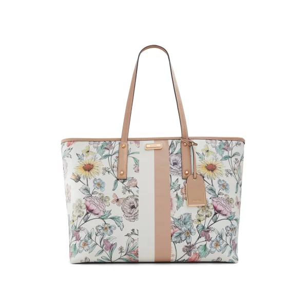 Λευκή φλοράλ τσάντα ώμου CHARRINGTON