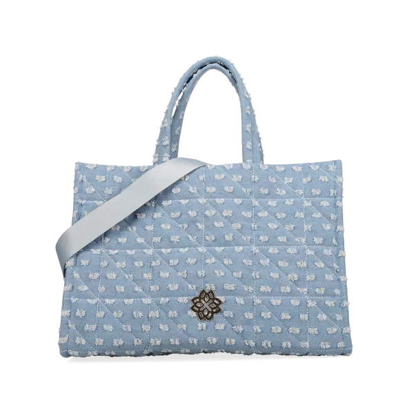 Denim τσάντα χειρός