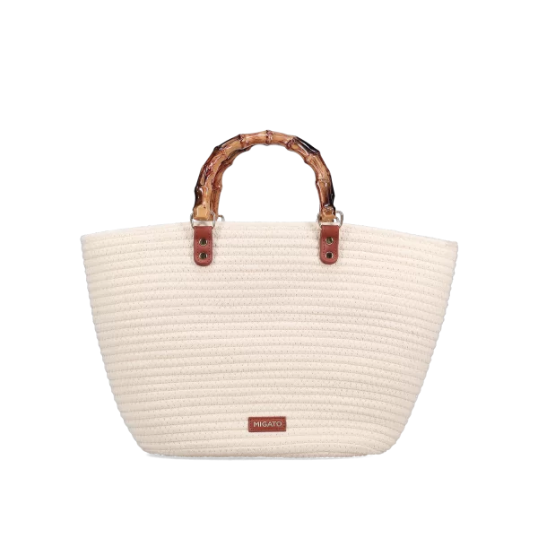 Εκρού τσάντα χειρός