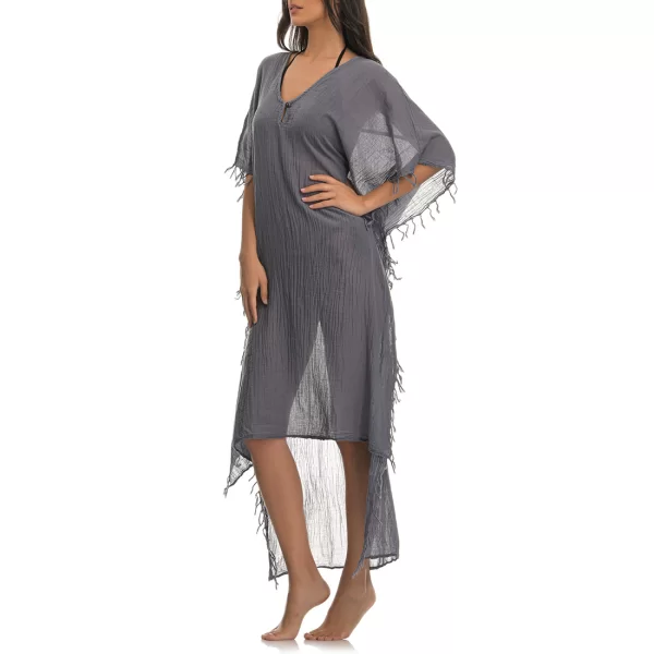 Γκρι τουνίκ με κρόσια