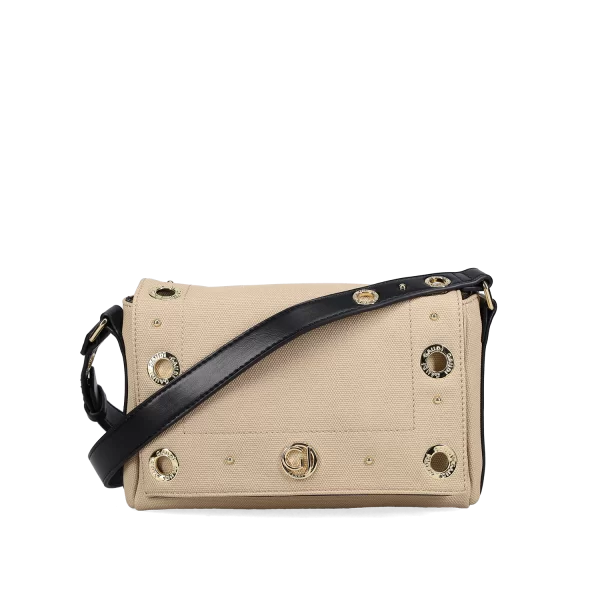 Gaudi Μπεζ τσάντα ώμου