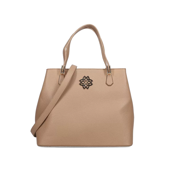 Taupe τσάντα ώμου