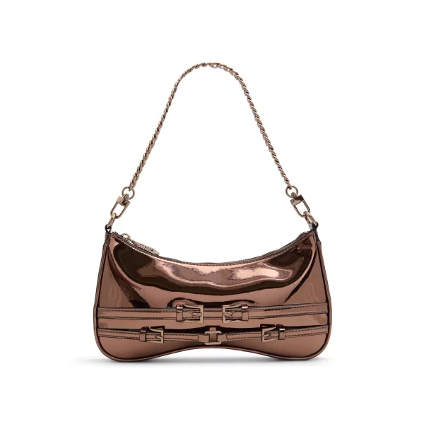 Μπρονζέ τσάντα ώμου JAYME