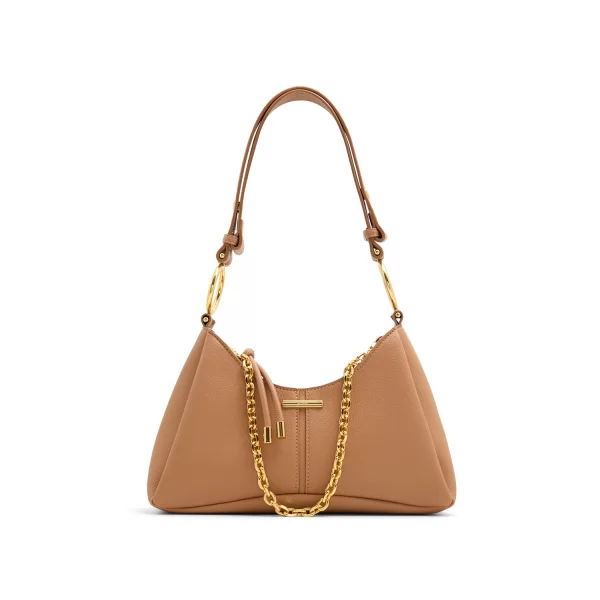 Μπεζ τσάντα ώμου KEANE