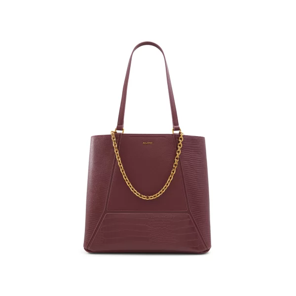 Μπορντώ τσάντα ώμου INAYA