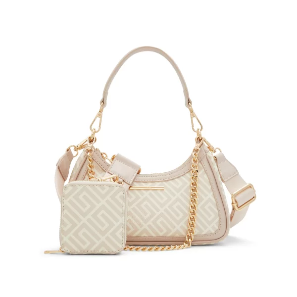 Μπεζ τσάντα ώμου AVANA