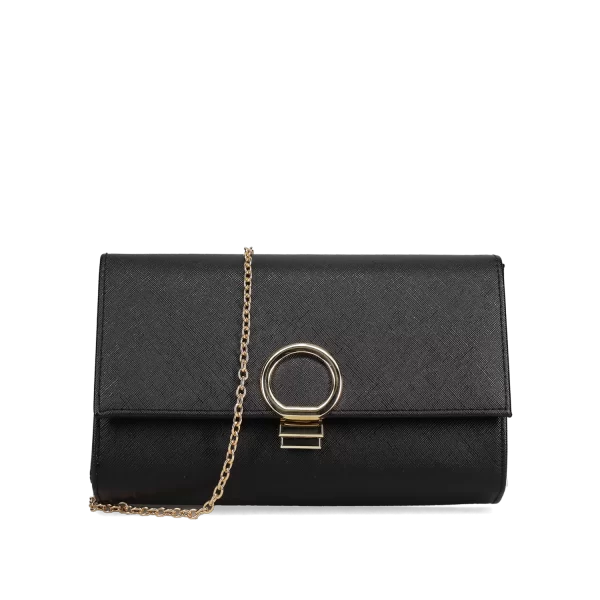 Μαύρο clutch τσαντάκι