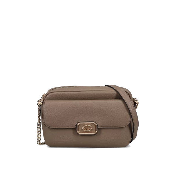 Taupe τσάντα ώμου