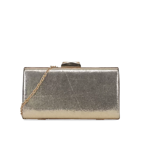 Χρυσό clutch τσαντάκι