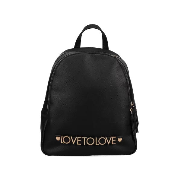 LOVE TO LOVE by GAI MATTIOLO Μαύρο backpack