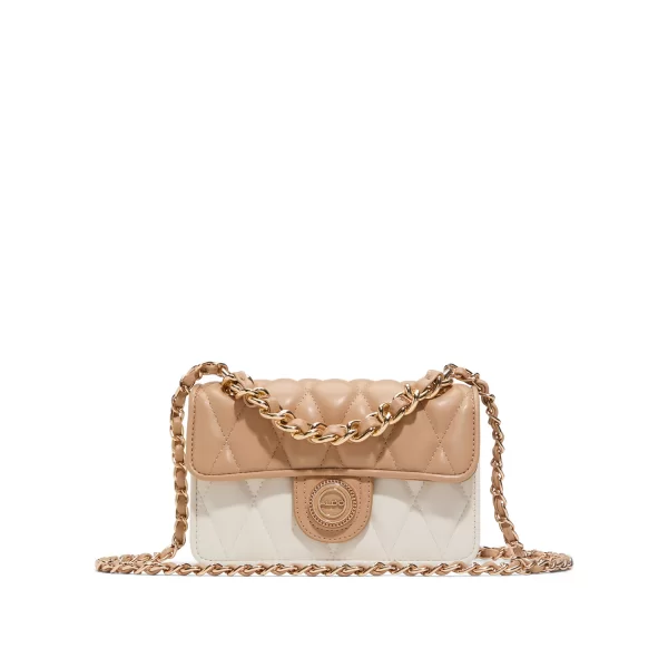 Μπεζ τσάντα χειρός LOUBELLA