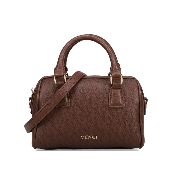 Καφέ τσάντα χειρός