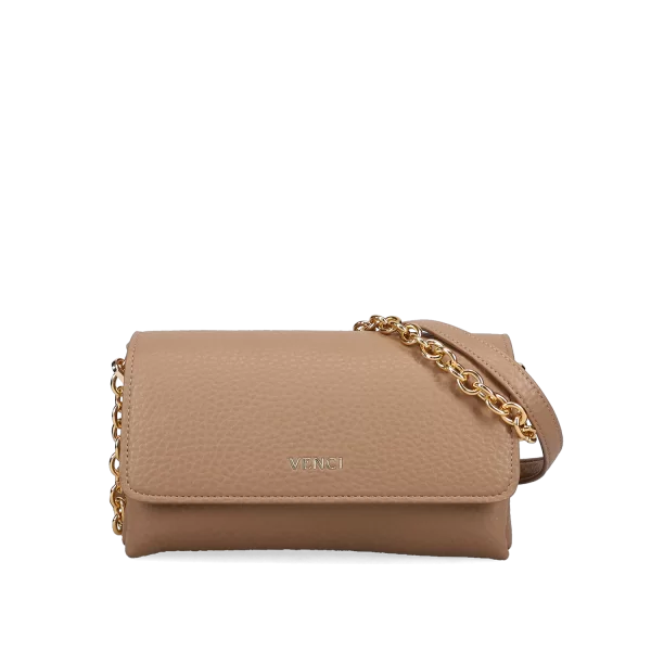 Μπεζ τσάντα ώμου