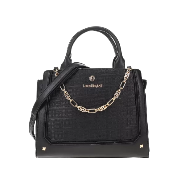 Μαύρη τσάντα χειρός