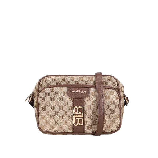 Καφέ τσάντα χιαστί