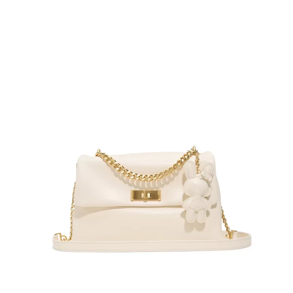 Εκρού τσάντα ώμου KATEBAG