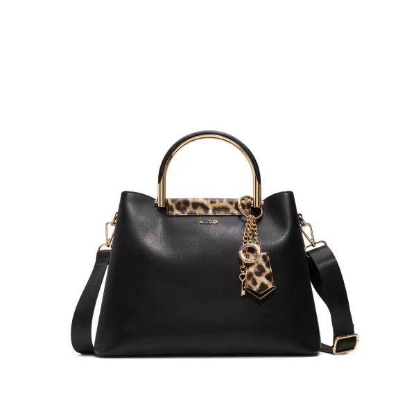 Μαύρη τσάντα χειρός CLOENA