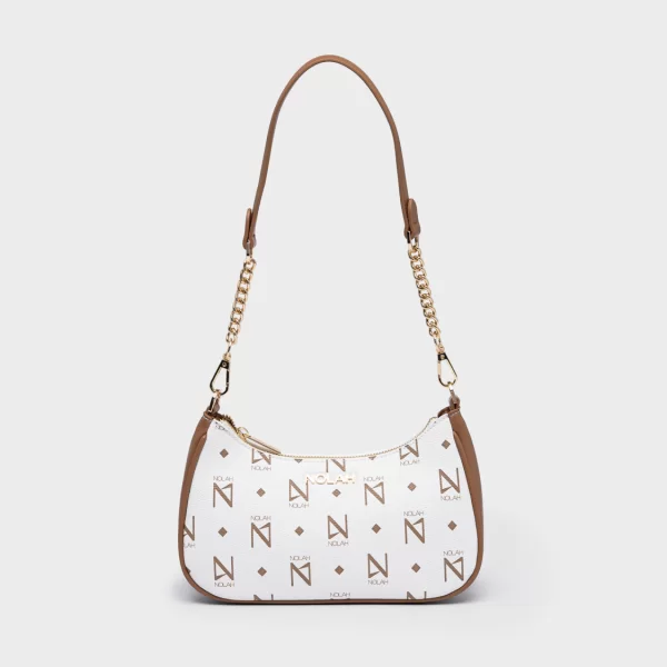 NOLAH ΓΥΝΑΙΚΕΙΑ ΤΣΑΝΤΑ MONA WHITE-BROWN