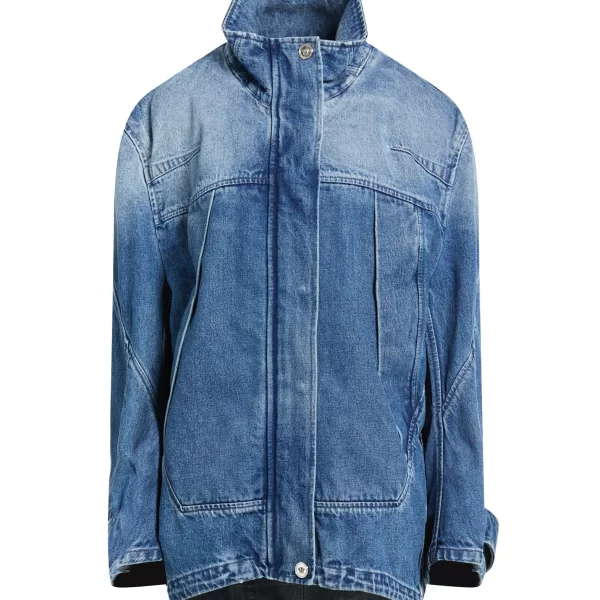  VERSACE ΠΑΛΤΟ & ΤΖΑΚΕΤ Denim τζάκετ