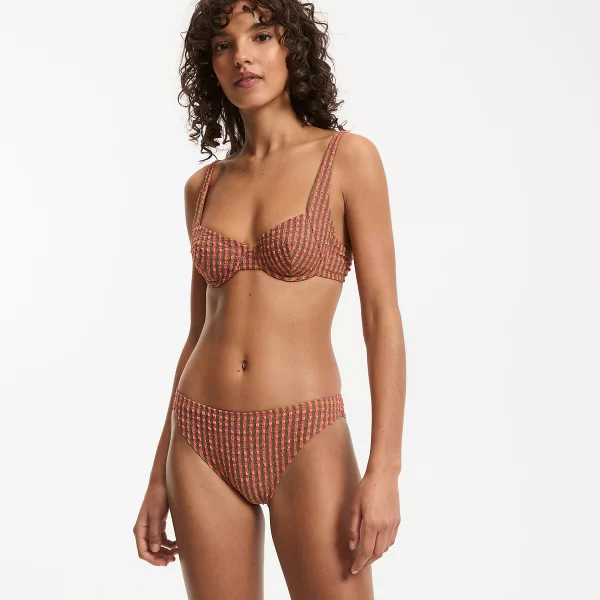 La Redoute Collections Σλιπ μαγιό με ανάγλυφη υφή